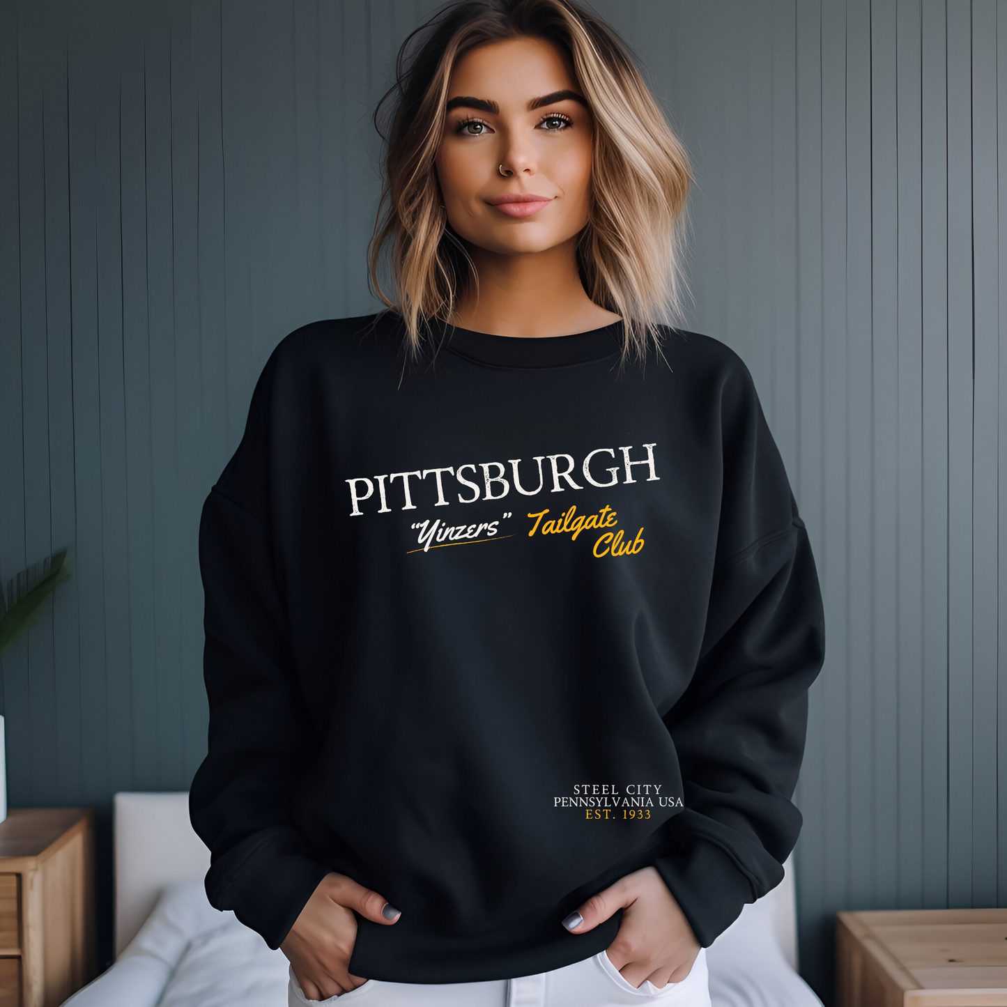 Yinzers Tailgate Club - Sweatshirt