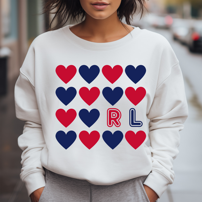 School Hearts Sweatshirt